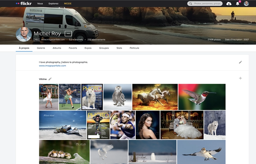 Flickr Portfolio